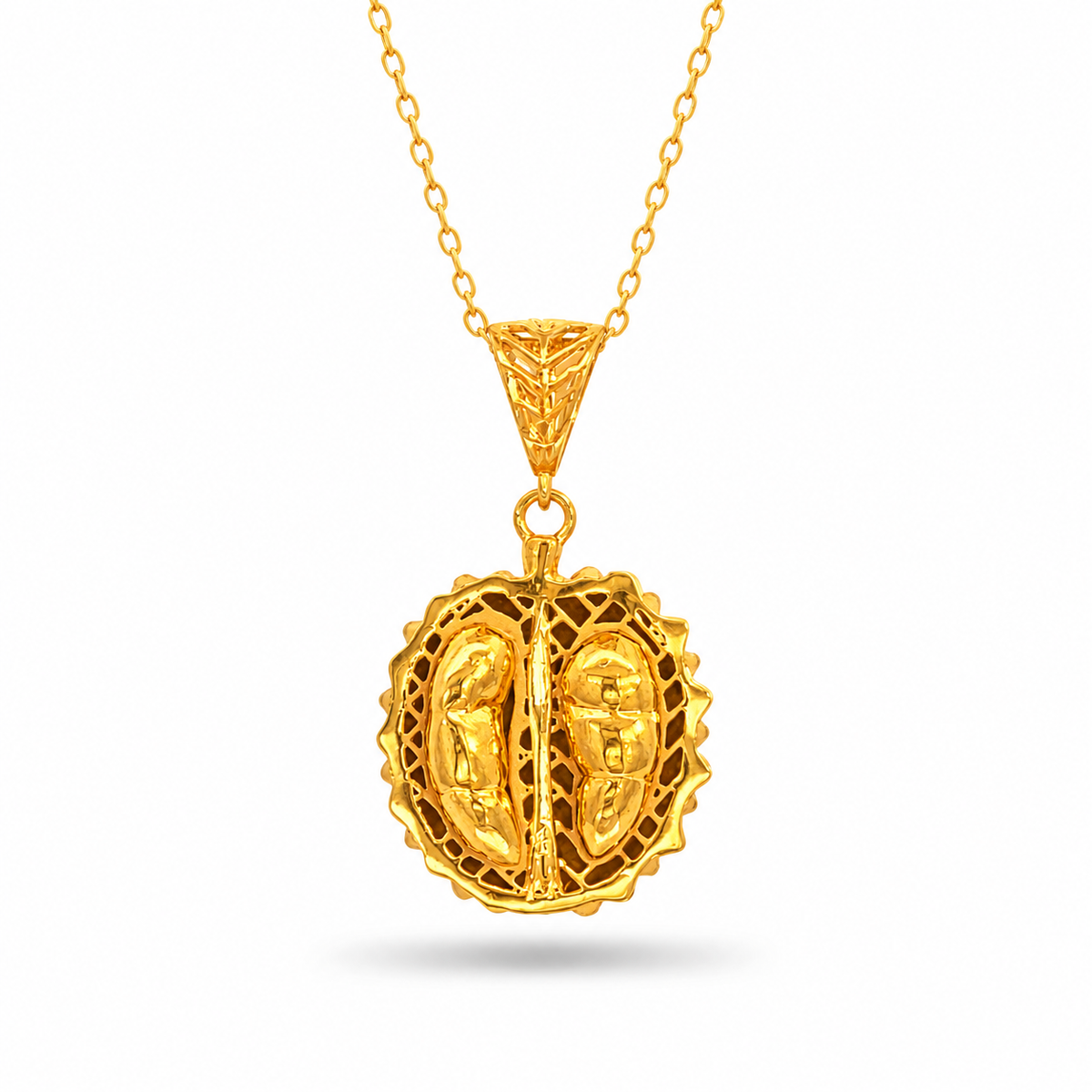 916 Gold Nara III Pendant — BP10683-1