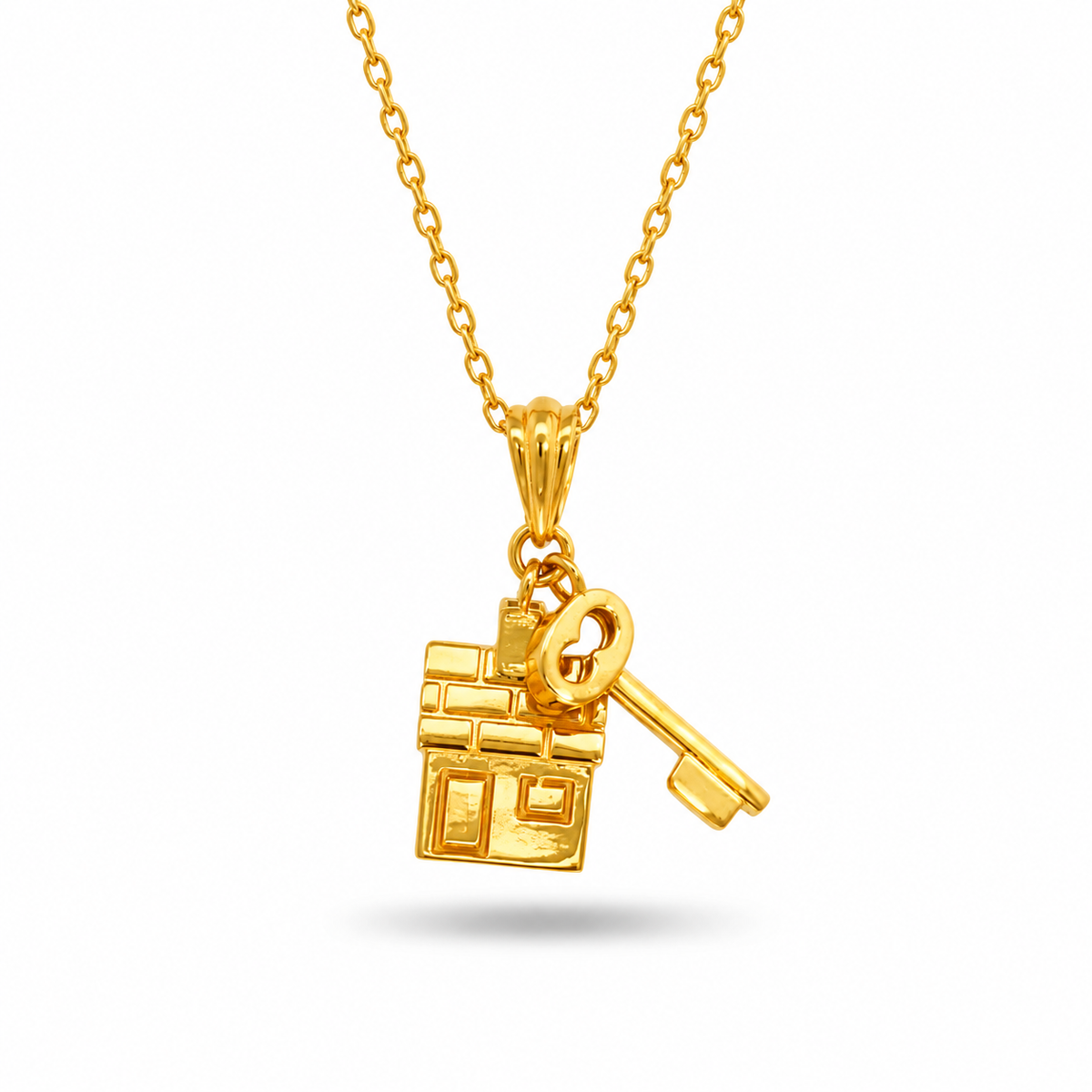 916 Gold Sphere III Pendant — BP10689-1