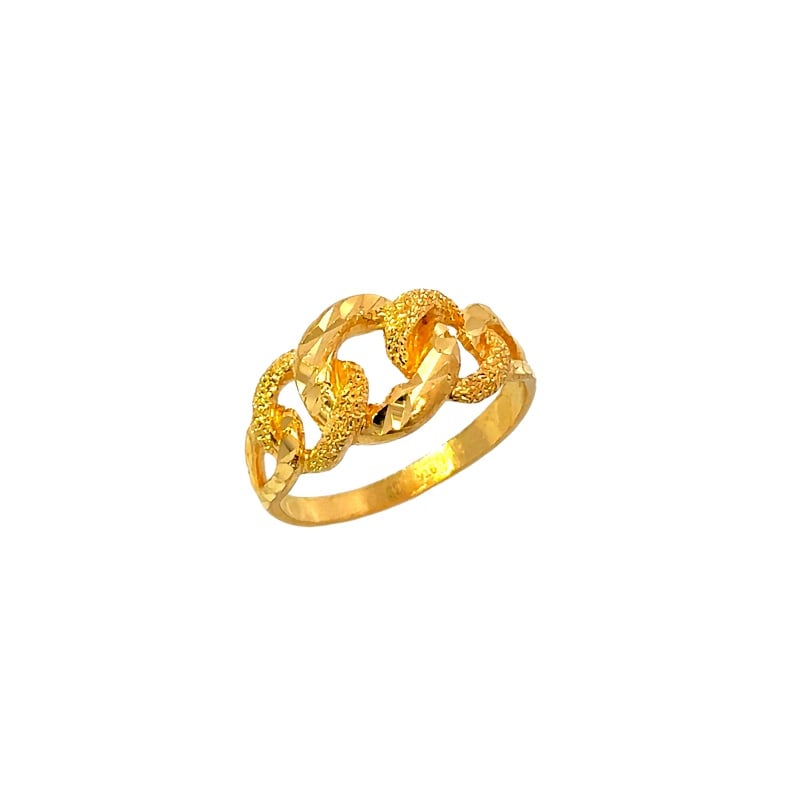 916 Gold Solaire III Ring