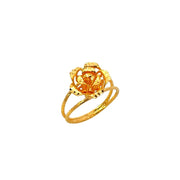 916 Gold Flower Bloom Ring