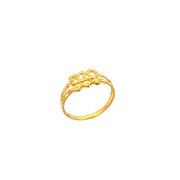 916 Gold Lattice IV Ring