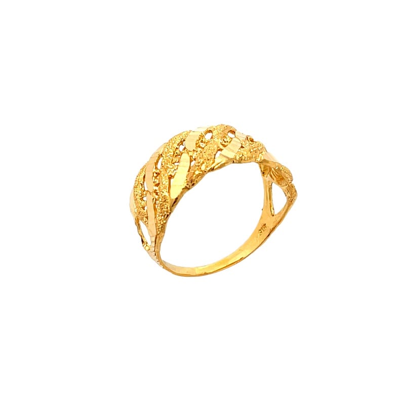 916 Gold Strand IV Ring