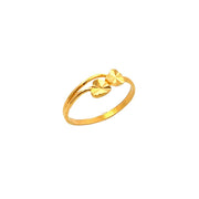 916 Gold Heart Nova Ring