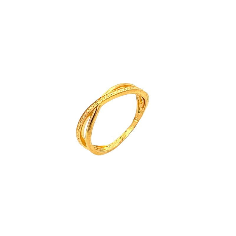 916 Gold Iris IV Ring