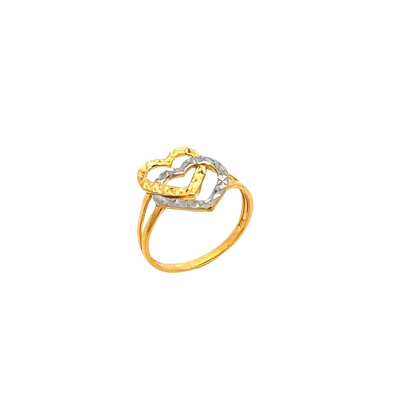 916 Gold Heart Reverie Ring