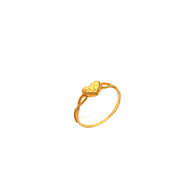 916 Gold Heart Sonnet Ring