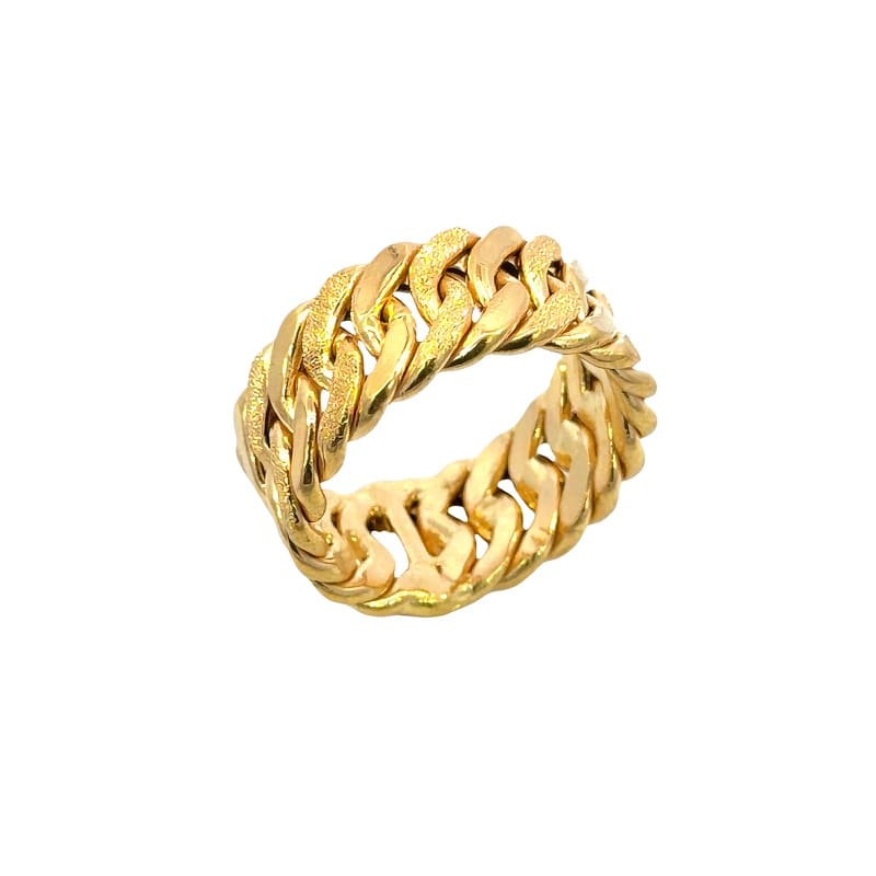 916 Gold Luna IV Ring