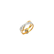 916 Gold Celeste IV Ring