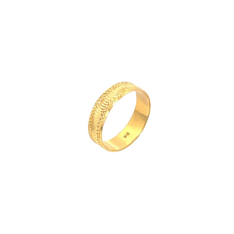 916 Gold Coral IV Ring