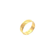 916 Gold Contour IV Ring