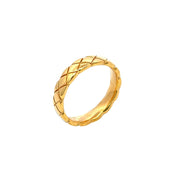 916 Gold Prism IV Ring
