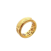 916 Gold Abacus Bloom Ring