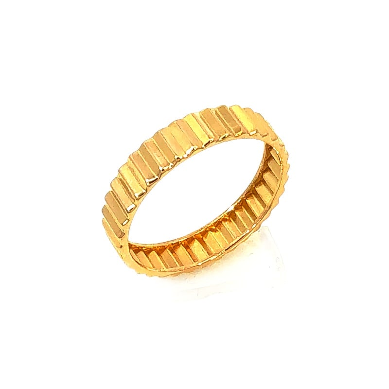 916 Gold Solaire IV Ring