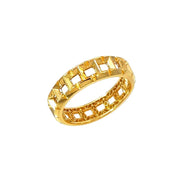916 Gold Kira V Ring