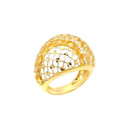 916 Gold Hope V Ring