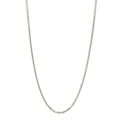 14K White Gold Box Chain