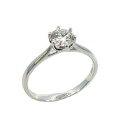 10K White Gold 0.50ct Lab Diamond Ring