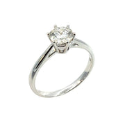 10K White Gold 0.71ct Lab Diamond Ring