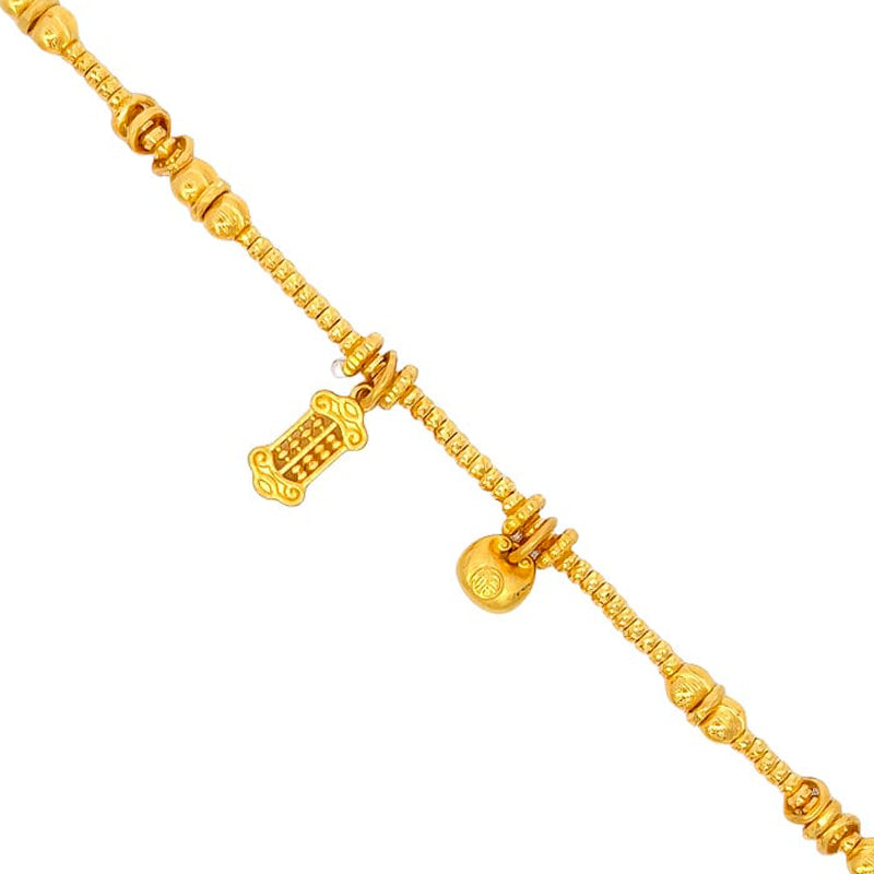 999 Gold Blessings Cascade Bracelet