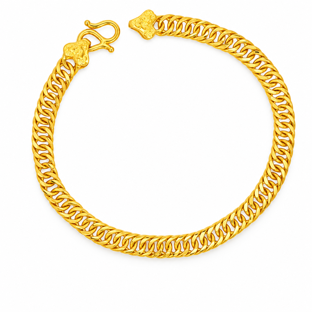 999 Gold Vera V Bracelet — YB12993-1