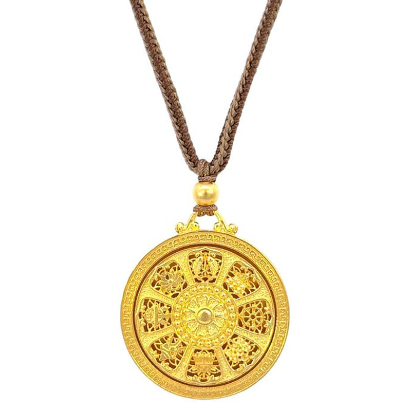 999 Gold Daily Bliss Halo Necklace