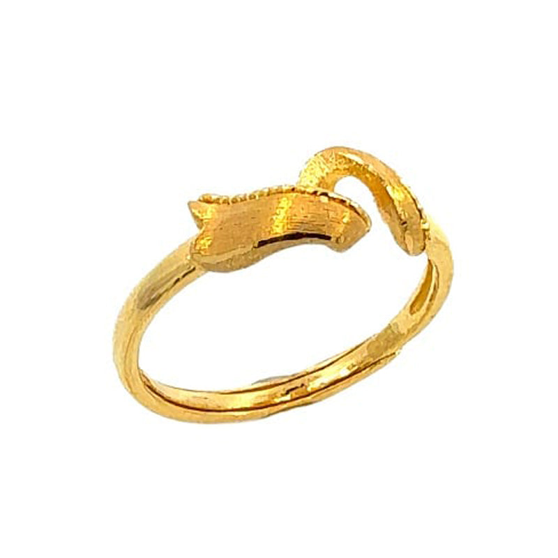 999 Gold Belle V Ring