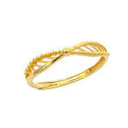 999 Gold Bliss V Ring