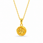 999 Gold Blessings Pendant