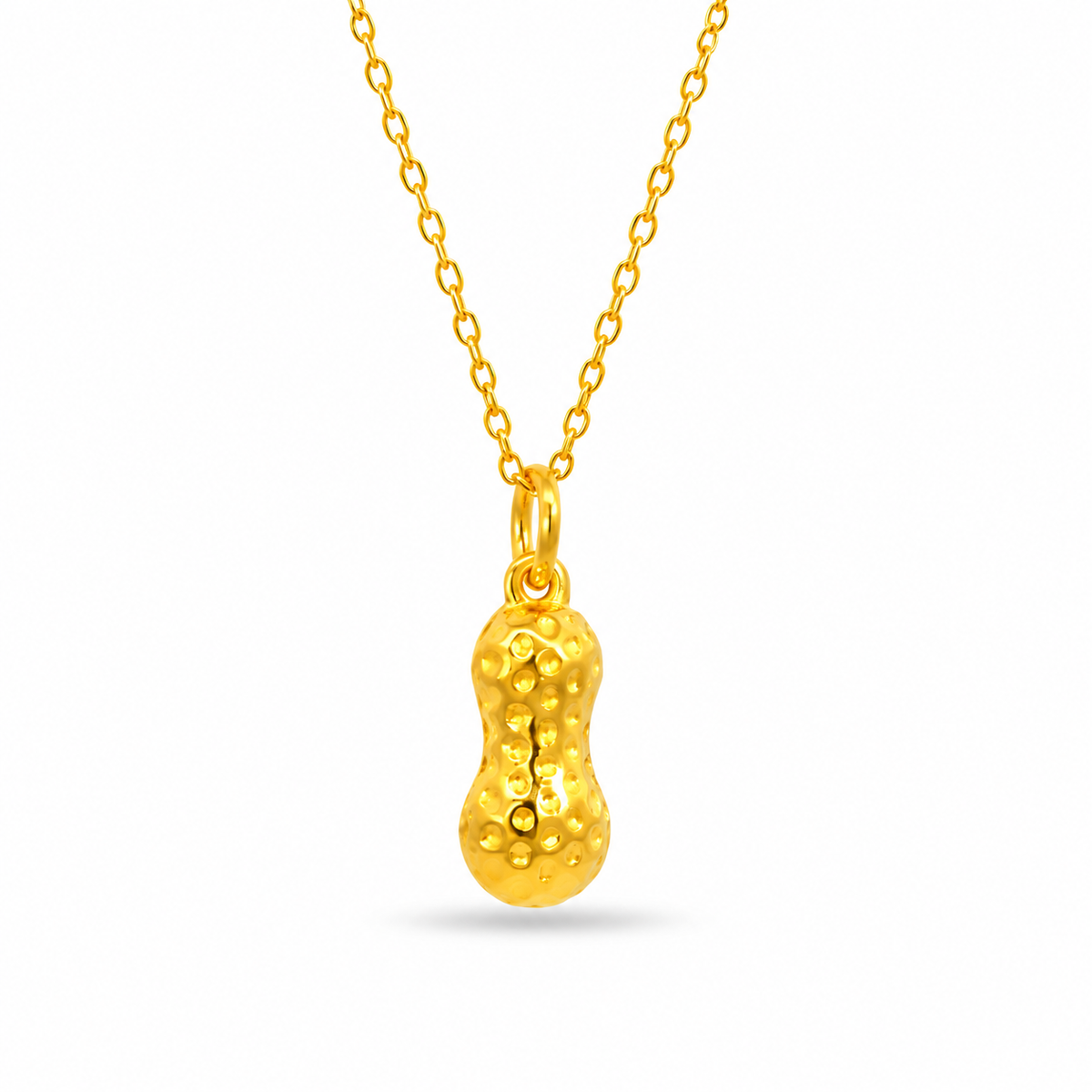 999 Gold Blessings Duet Pendant