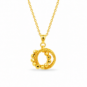 999 Gold Beads Pendant