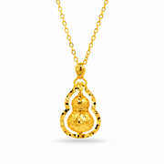 999 Gold Gourd Pendant